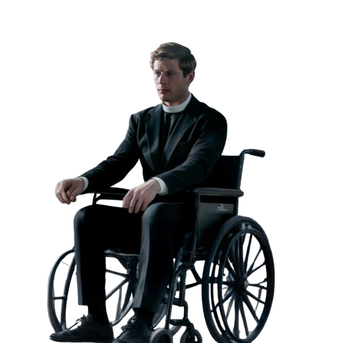 Father Malachy character artwork full-body