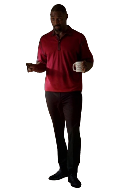 Russel "Stringer" Bell character artwork full-body
